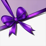 purple bow image